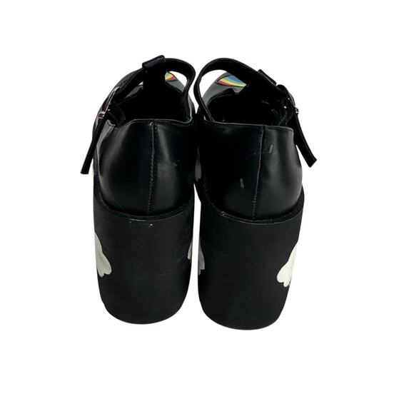 Hot Topic Black Rainbow Platform Heels - Picture 3 of 9